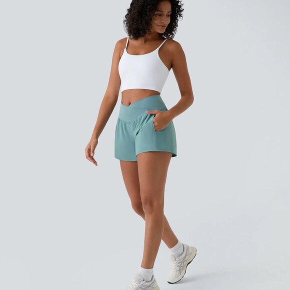 HALARA Crossover Yoga Shorts - Picture 2 of 6